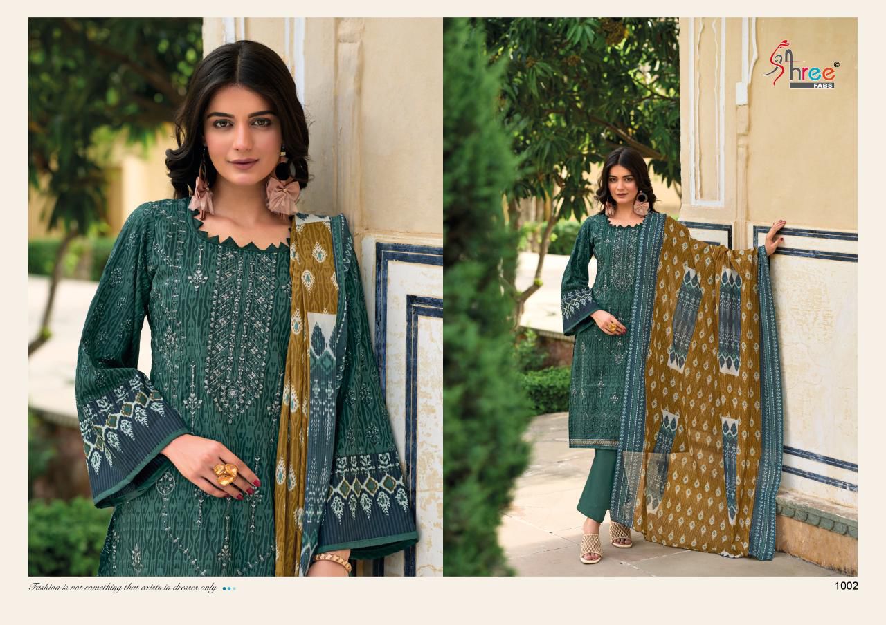 Riwaz By Shree Embroidery Pure Cotton Pakistani Suits Wholesale Shop IN Surat